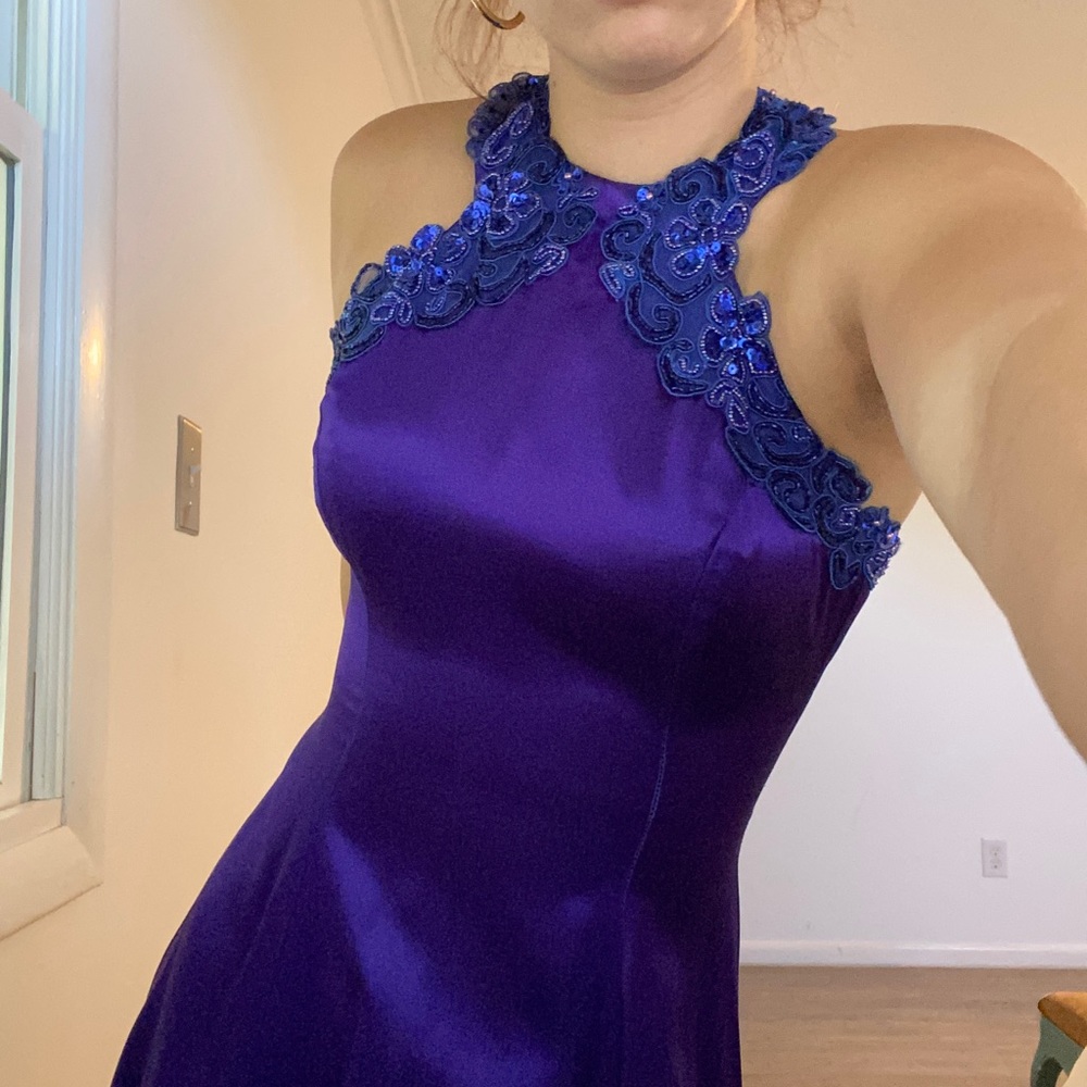 Royal blue homecoming/ formal dress
